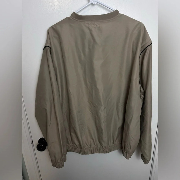 GRAND SLAM GOLF Mens Size LARGE V Neck Pullover Jacket Zip Sleeves Vest - Picture 6 of 12